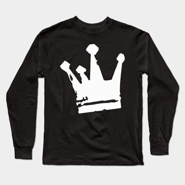 Crown Long Sleeve T-Shirt by little osaka shop